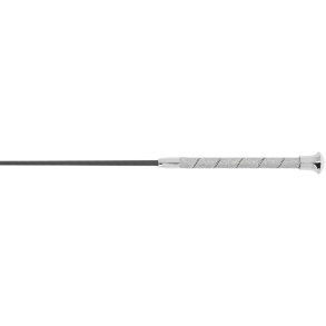 WHIP & GO Strassy dressurpisk silver 