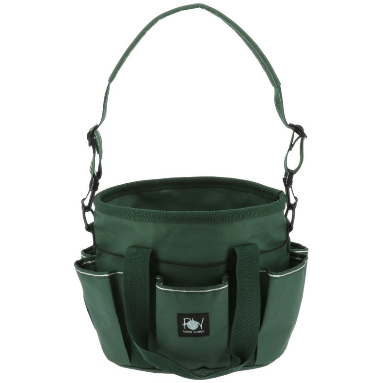 RIDING WORLD Multipocket strigletaske M�rkegr�n