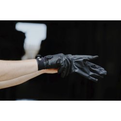 Ridehandske EQUITHEME Je t'aime CLASSIC sort