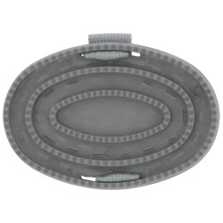 EQUITHEME Je t'aime curry comb strigle med sten gr�