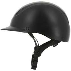 RIDING WORLD Sikkerhedsridehjelm TOPY mat sort