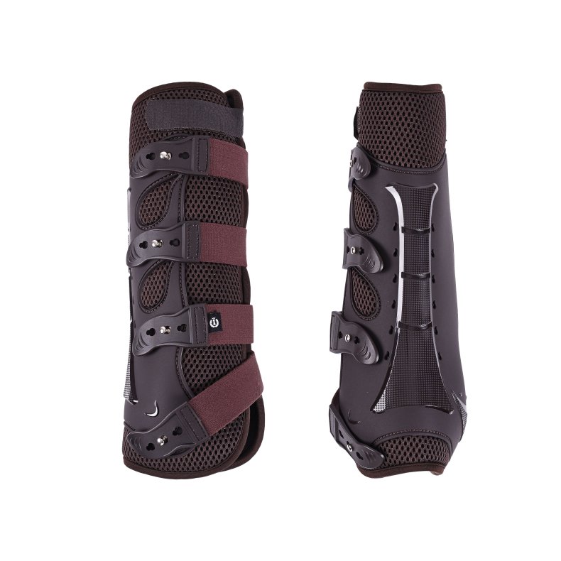 Dressurgamache Pro mesh bagben IRH - flere farver Cob Chocolate