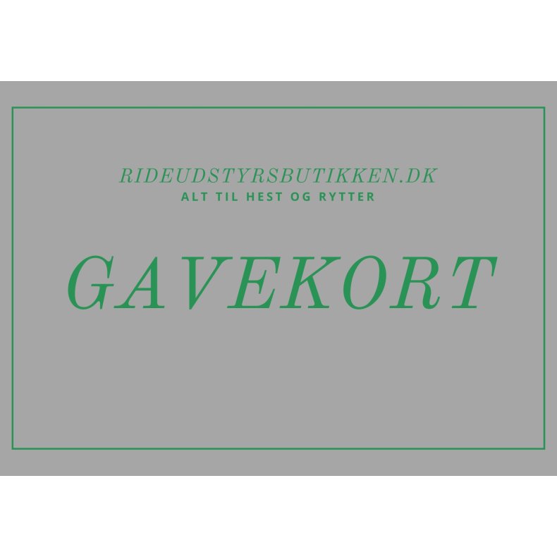 Gavekort